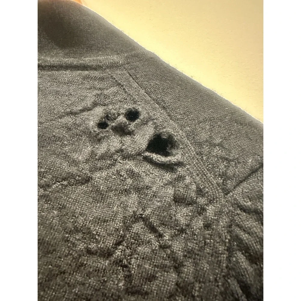 Tory Burch Damaged Sweater With‎ Holes Small